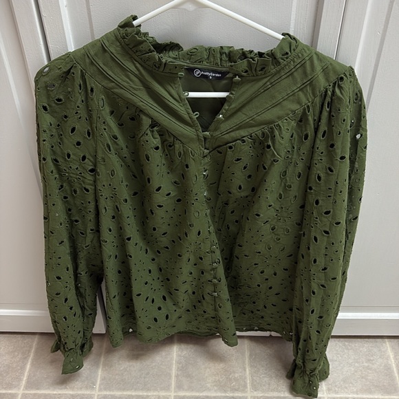 Pretty Garden Eyelet Blouse - Picture 4 of 6